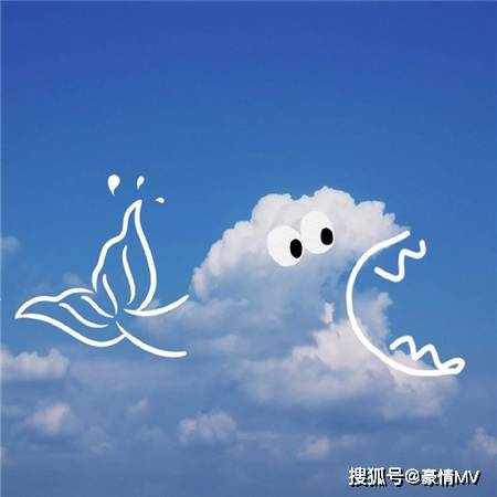 云朵的奇思妙想唯美图片_可爱的云朵图片素材