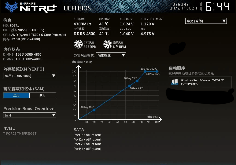 蓝宝石NITRO+B650I WIFI超白金主板实测：体积小巧，用料考究，性能给力！