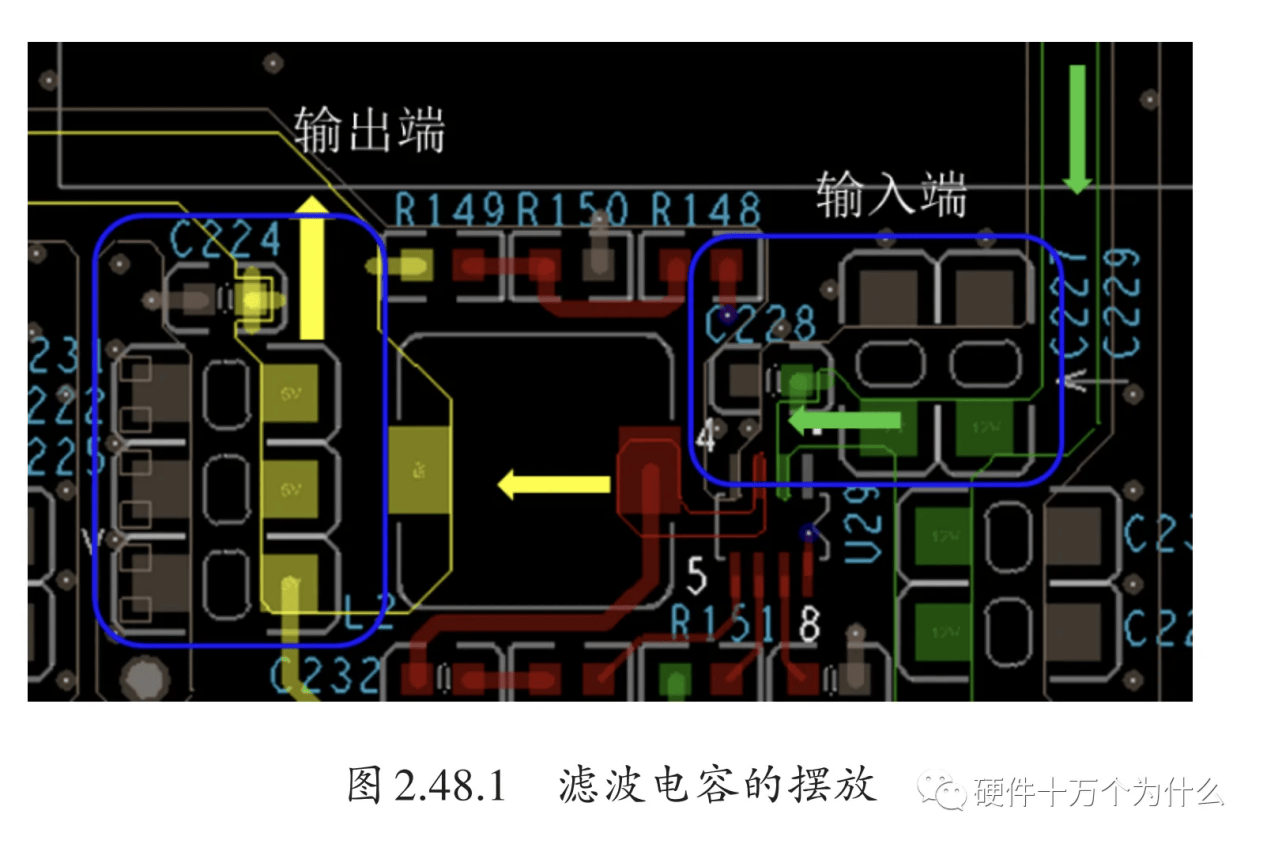 pcb电容正负极区分图解图片