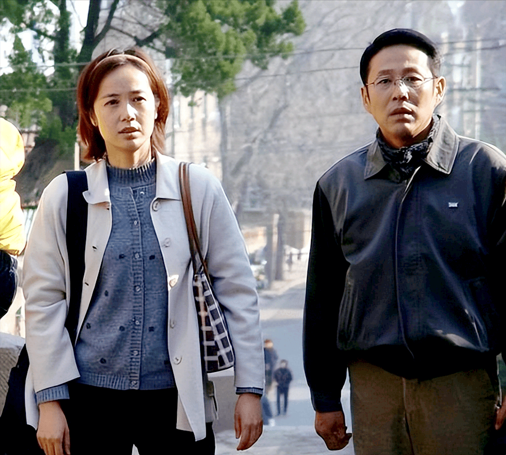 (陈道明,贾静雯《大汉天子》剧照)2003年,陈道明主演电视剧《大汉天子