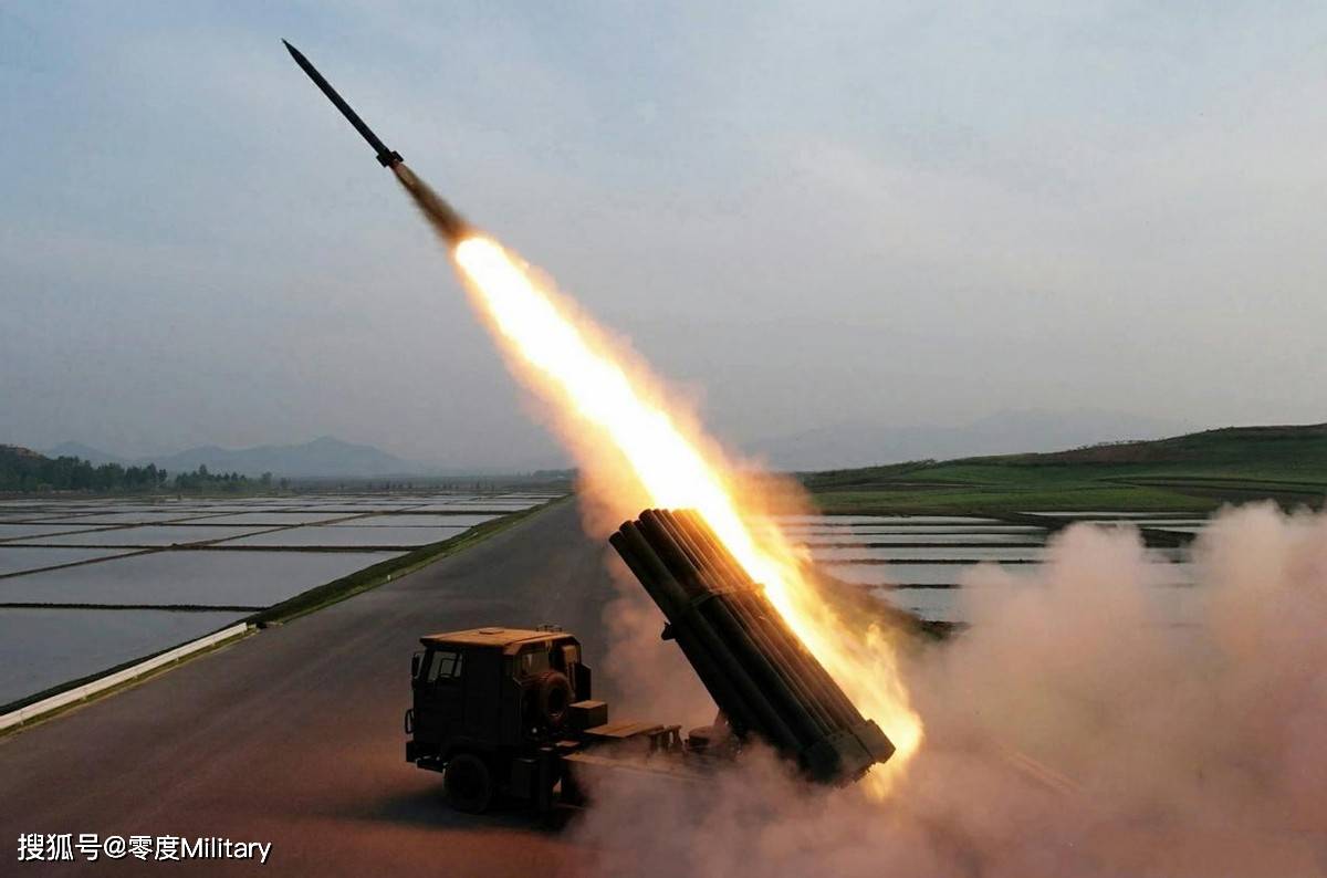 朝鲜240毫米火箭炮图片
