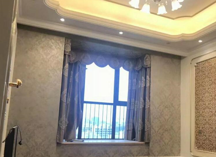 108㎡简欧风格新房,装修花了20万,瓷砖和墙纸都很美_吊顶_空间_效果