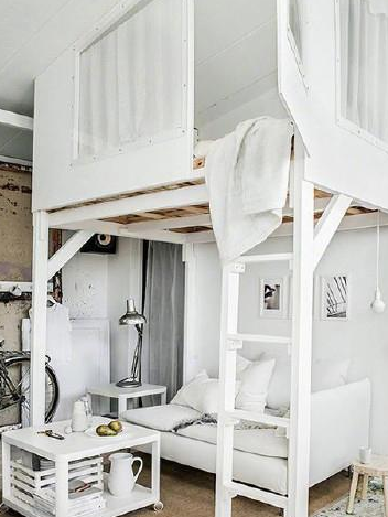 9款高架床设计,让小户型房间扩容3倍