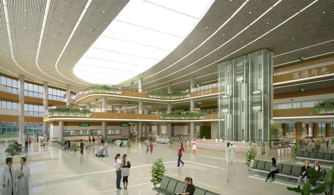 德品医疗承建重庆市第五人民医院全院定制环保护理系统整体解决方案