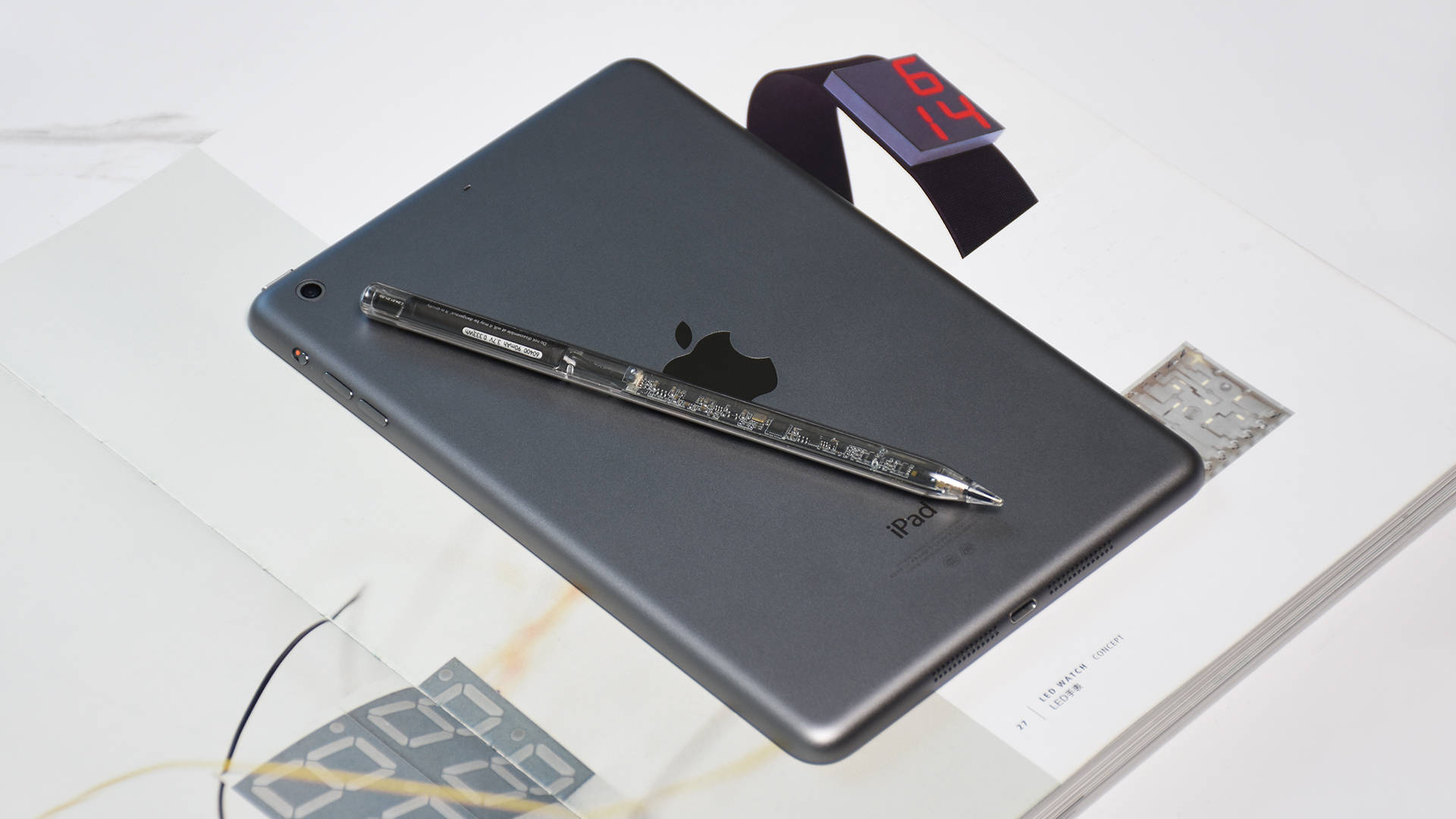 2:潮酷透明设计,流畅书写触控,apple pencil平替_ipad_苹果_绘画