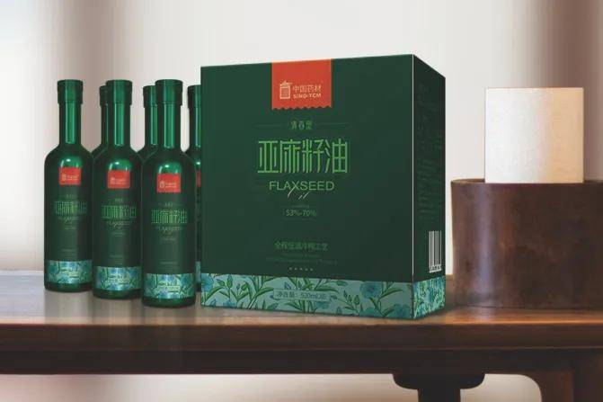 诚致生物展出的亚麻籽油,以其健康理念和高品质,满足了消费者对健康