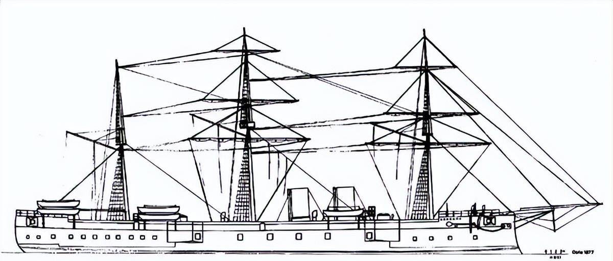 十九世纪末叶,排名世界第五,曾经的奥斯曼帝国海军
