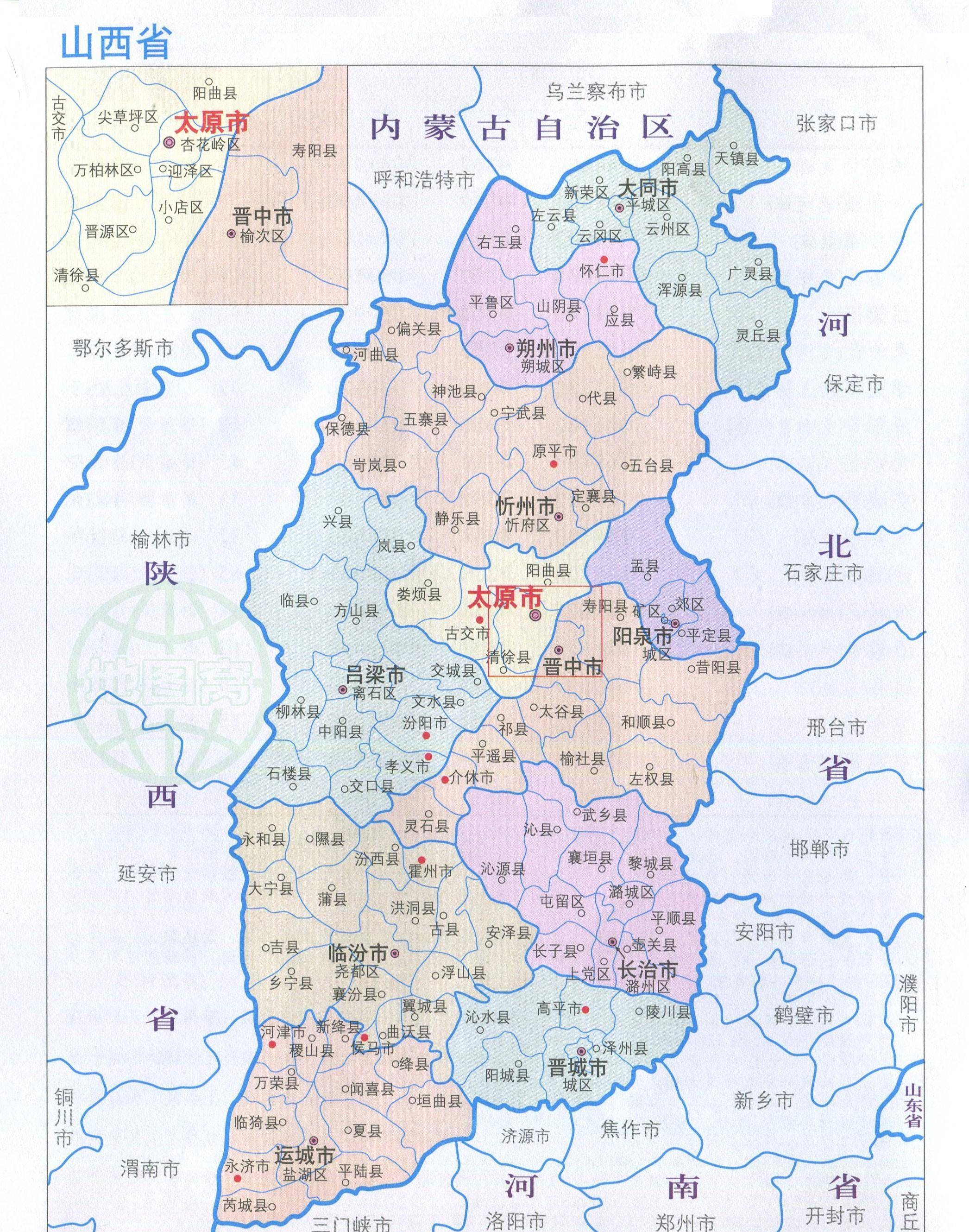深泽县行政区划图图片