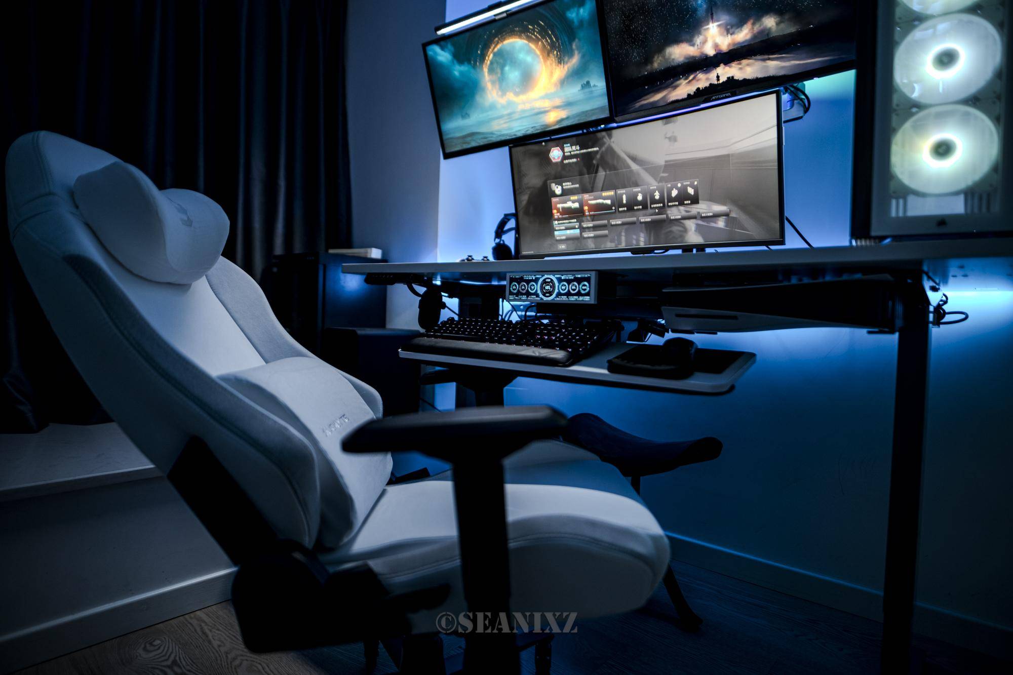 低成本搞定万元级电竞仓体验,blacklyte逐夜 l411电竞椅组建电竞房