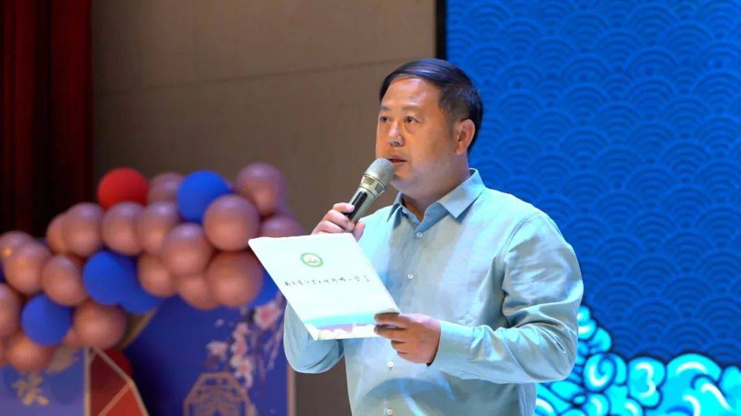 南京市江宁上坊新城小学李月胜校长为本次活动致辞.