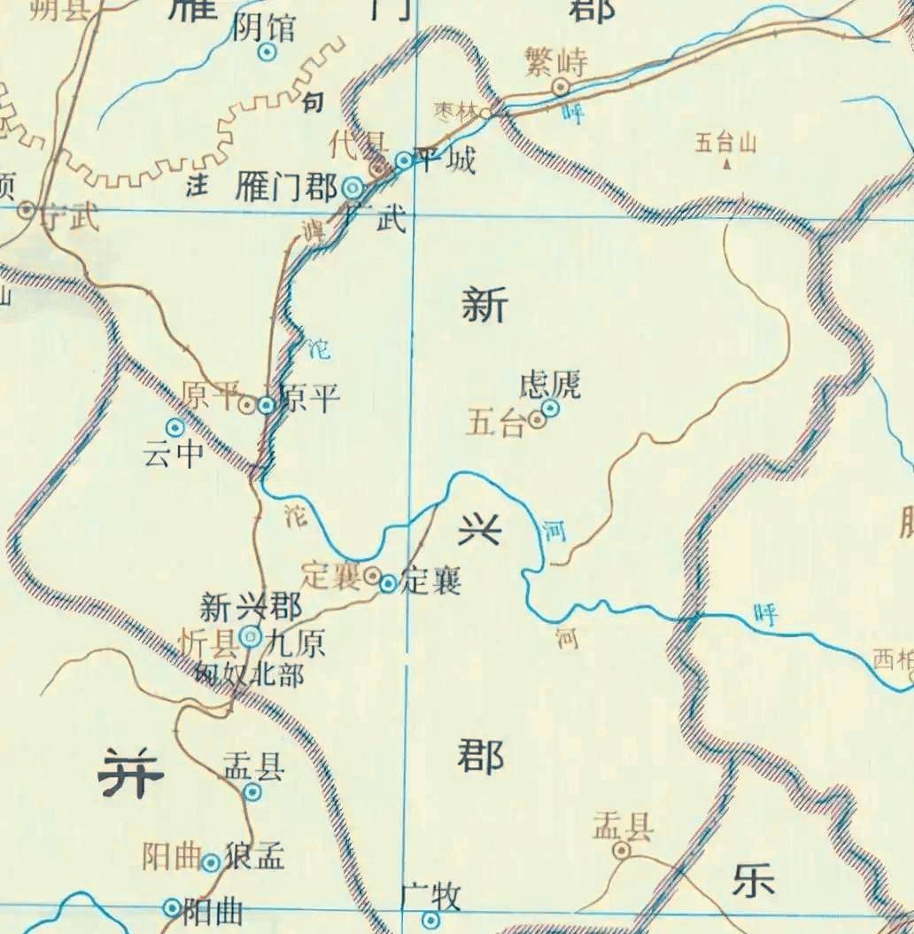 郡县俱废;西汉元朔二年(前127)复置九原县为五原郡治,东汉建武中期又
