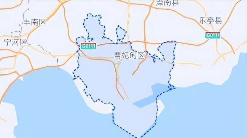 唐海县城最新地图图片