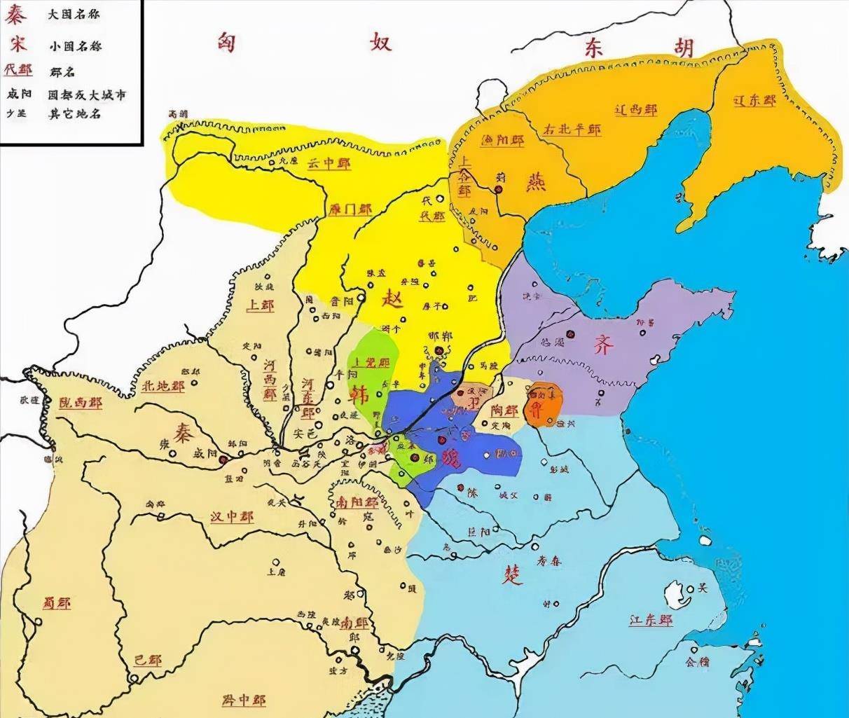 战国的名场面长平之战,让我们用影视画面和沙盘地图来细解