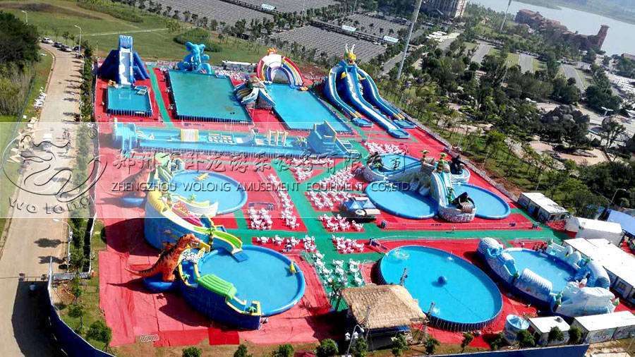 移动水上乐园之所以受欢迎,跟它本身特点分不开的_经营_场地_设备