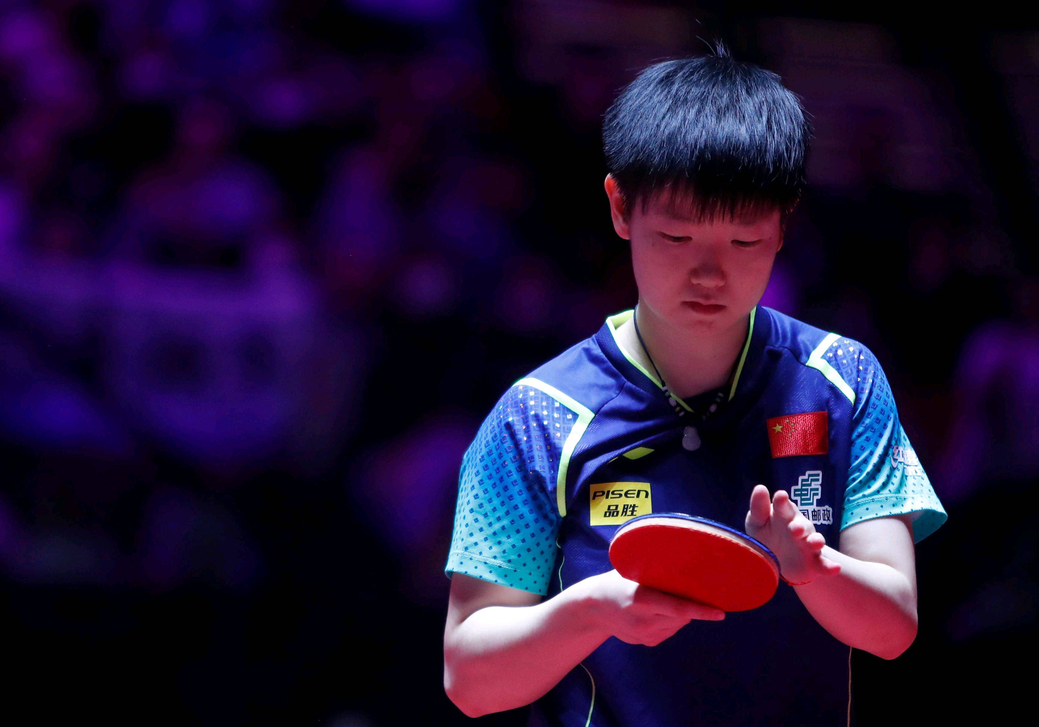 孙颖莎的擦边球技术,跟台内球控制有关系,需要继续强化