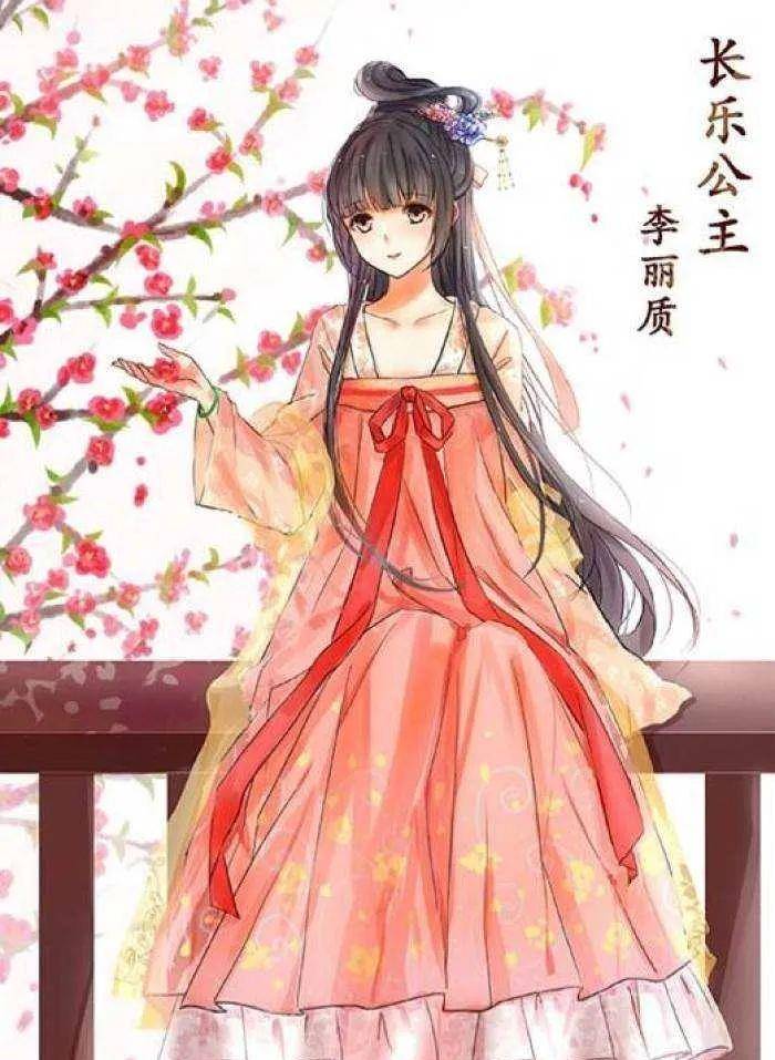 长乐公主是唐太宗李世民和长孙皇后的嫡长女,倾注了唐太宗这位老父亲
