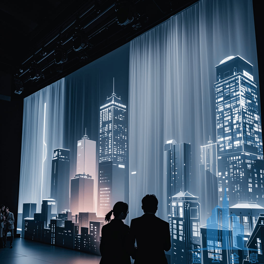 全息投影科技秀场:全息发布会中的多感官体验