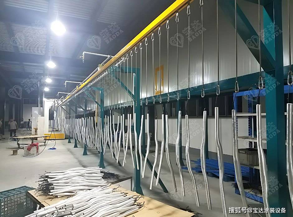 静电喷塑设备生产流水线机械加工常见的表面处理种类和作用