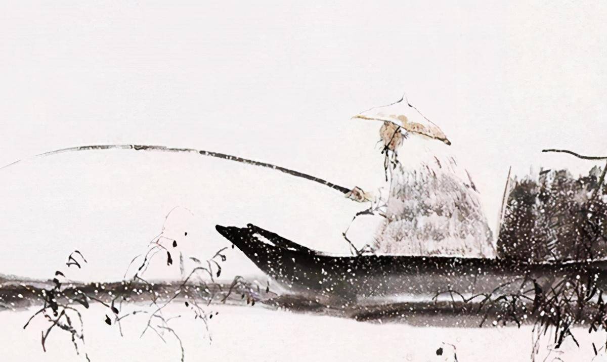 柳宗元一首五绝,全诗仅用一个雪字,就描绘出了天寒地冻之象
