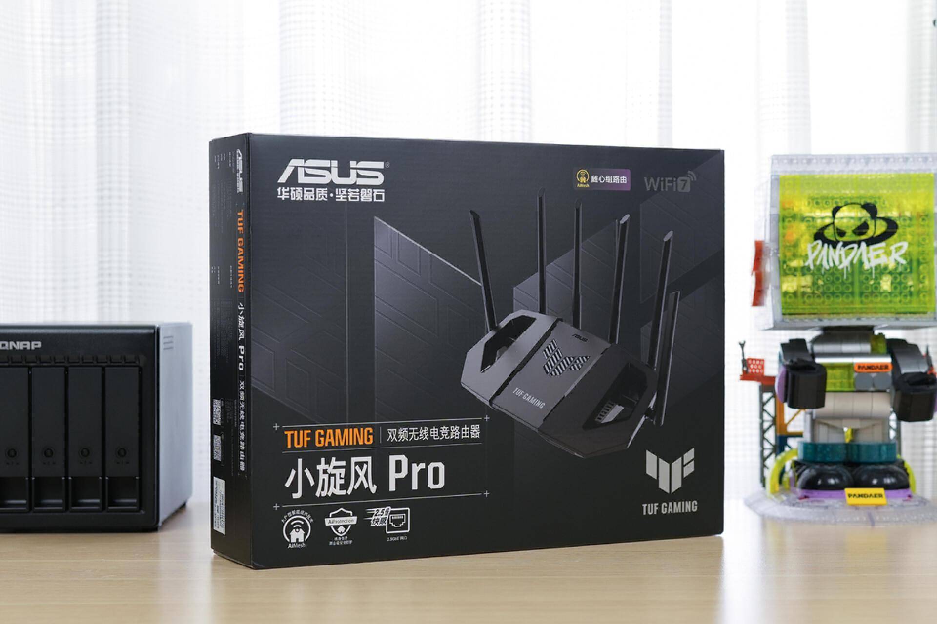 wifi7路由器来了!华硕tuf小旋风pro wifi7路由器使用体验