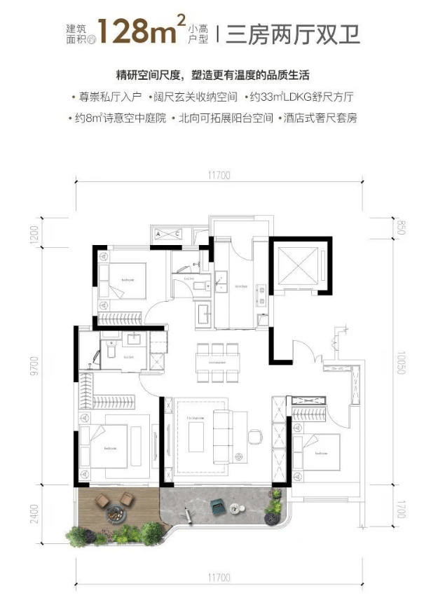 西安2024年，华润润玺台新房_五证齐全_最新房价_落户政策_楼位图_配套_直线_距离