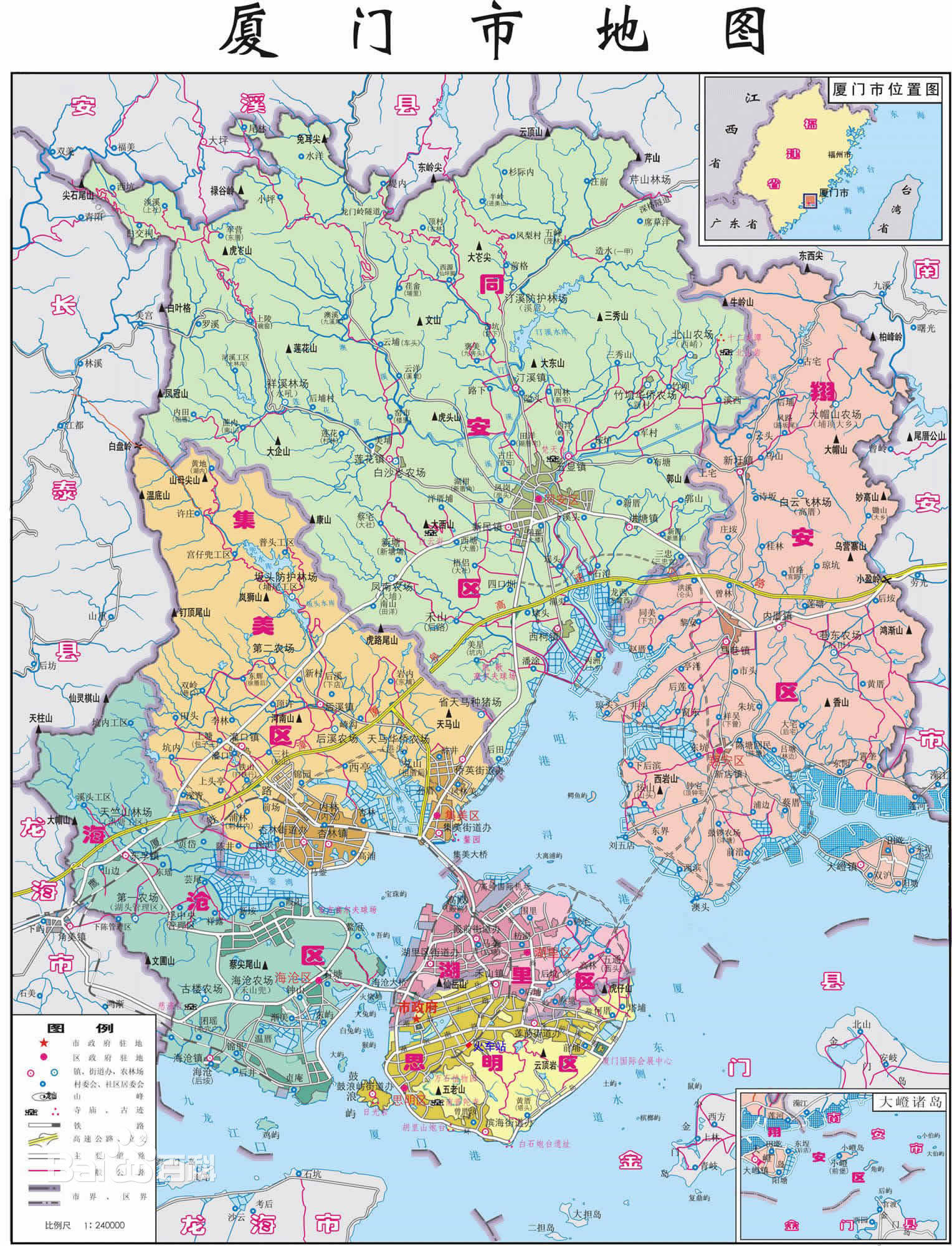 如果厦门岛内的思明区与湖里区合并,完全可能成为福建城区"第一区"