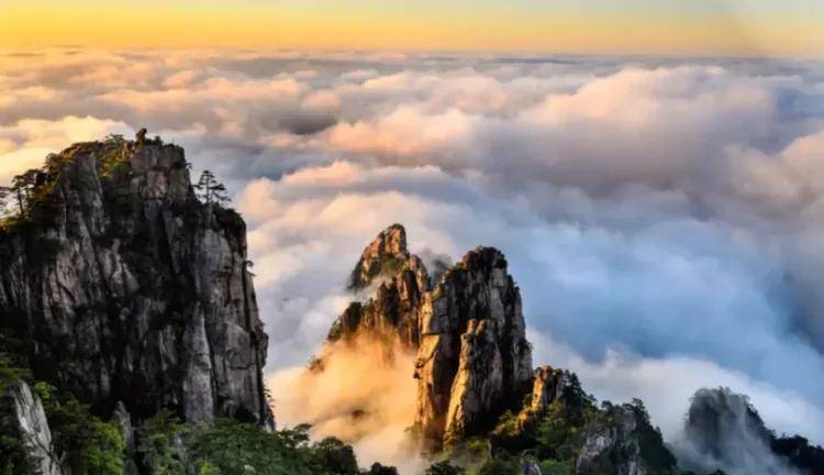 冰爽夏季2024年来黄山避暑/邂逅一场日出云海,日落晚霞,银河星轨的