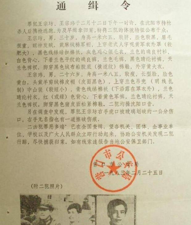 二王覆灭记,1983年,为何抽调3万多军警,搜捕东北二王?