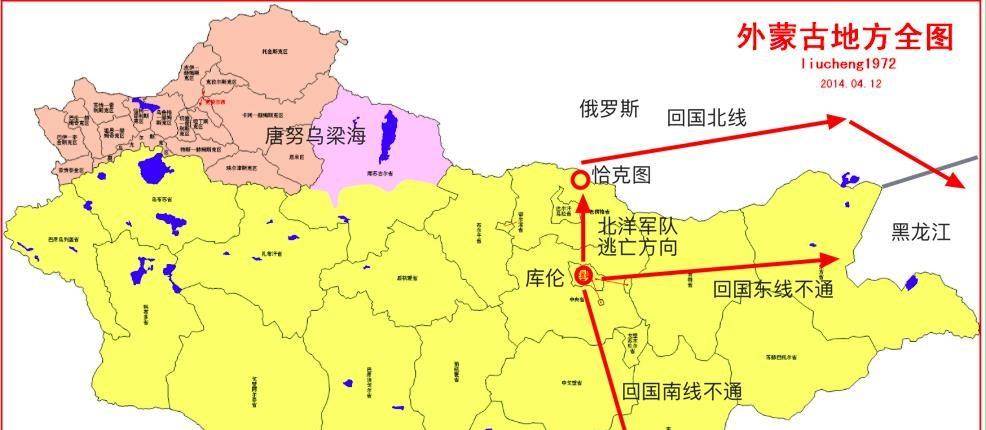 可是这条路需经过内外蒙古间长达1000余里的大戈壁