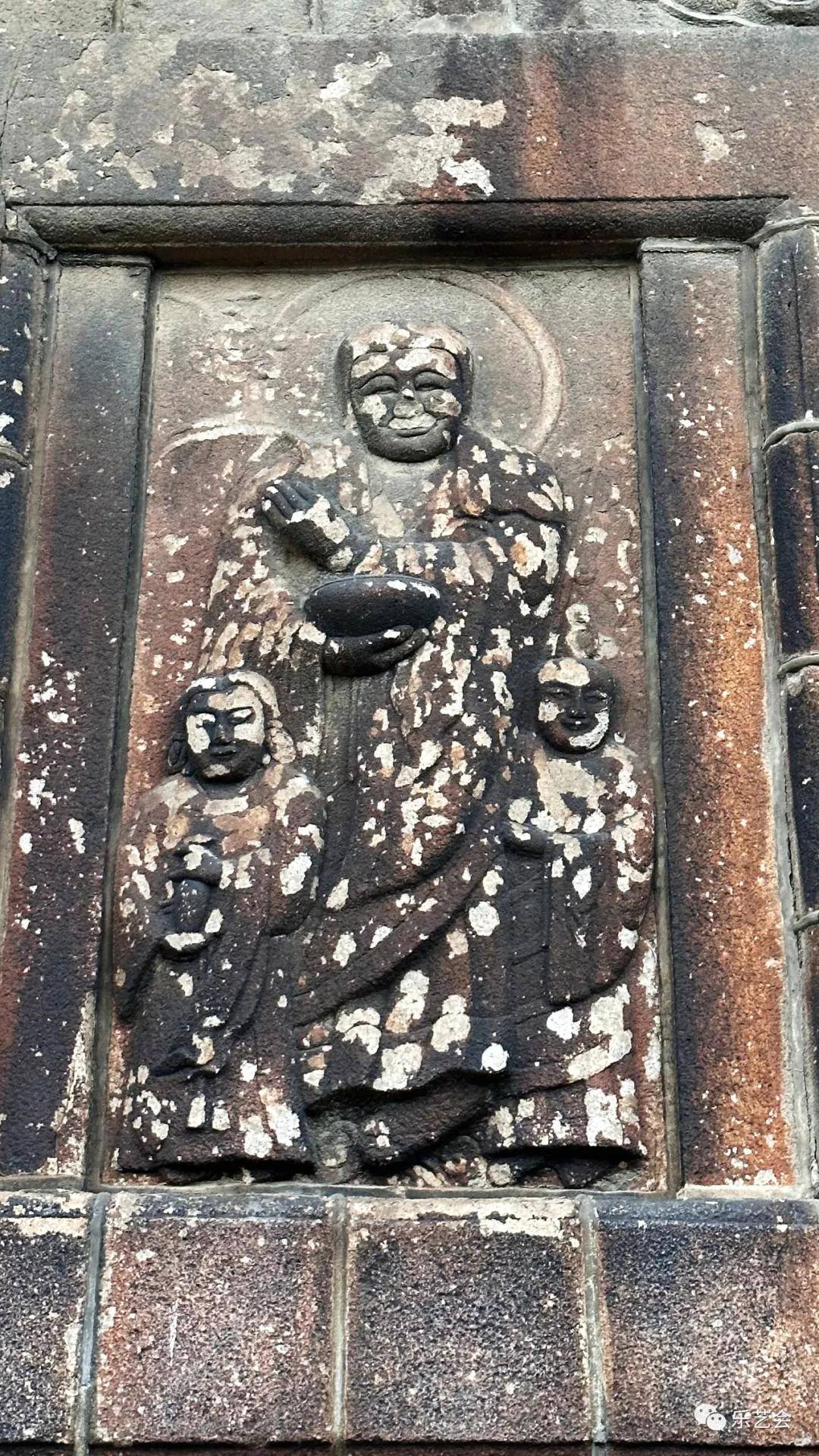 老赵闲聊泗州大圣的澡罐与观音的净瓶11_弟子_石雕_元年