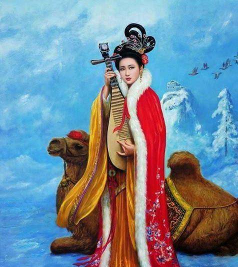 中国古代四大美女复原图流出,沉鱼落雁闭月羞花,你最喜欢哪个呢_貂蝉