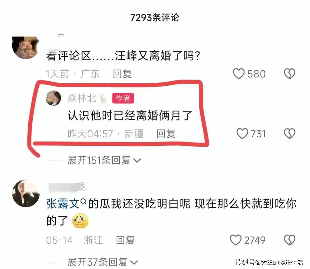 汪峰女友森林北半夜4点不睡,怒怼网友:姐不是小三!
