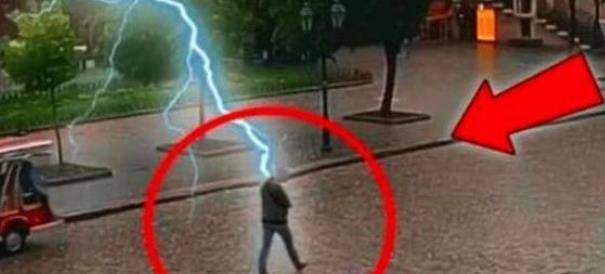 但是现实往往就是那么的离奇,还真有人被雷电情有独钟,十年之间竟被劈