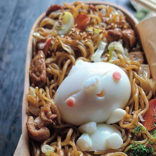 日本妈妈每天晒出用鸡蛋做的便当,收获了10万粉丝关注