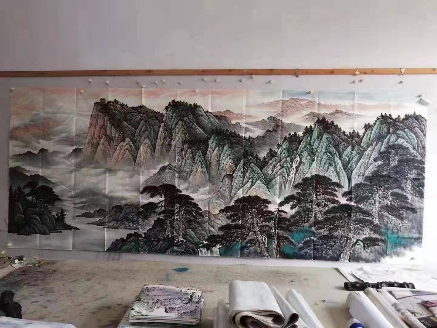 杰出画家刘二郎