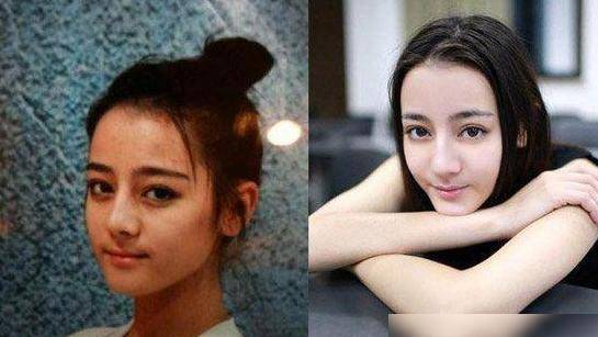 关晓彤卸妆后,baby卸妆后,迪丽热巴卸妆后,差距直接就出来了