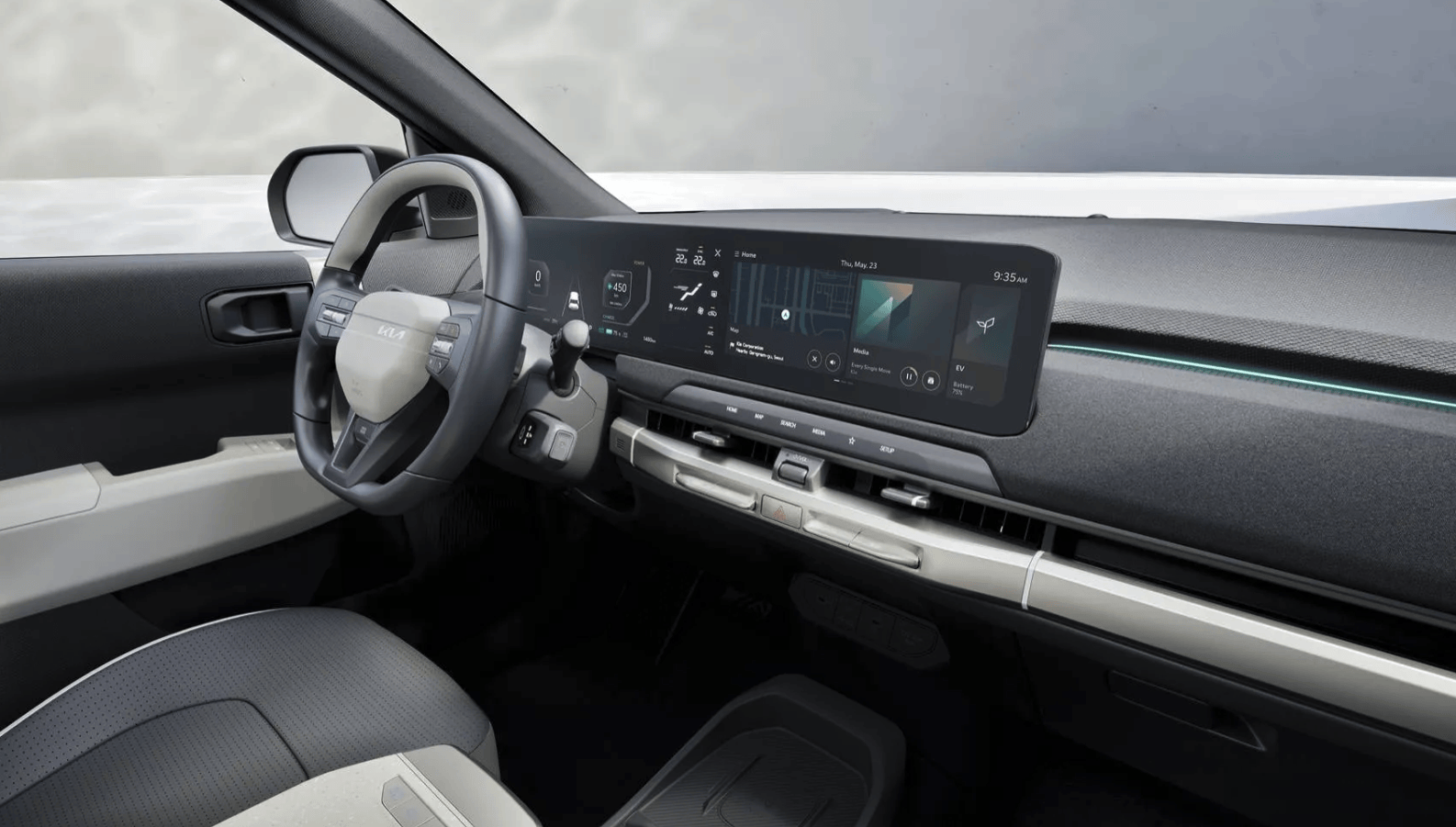 起亚发布全新小型纯电suv——ev3,纯电续航约600公里