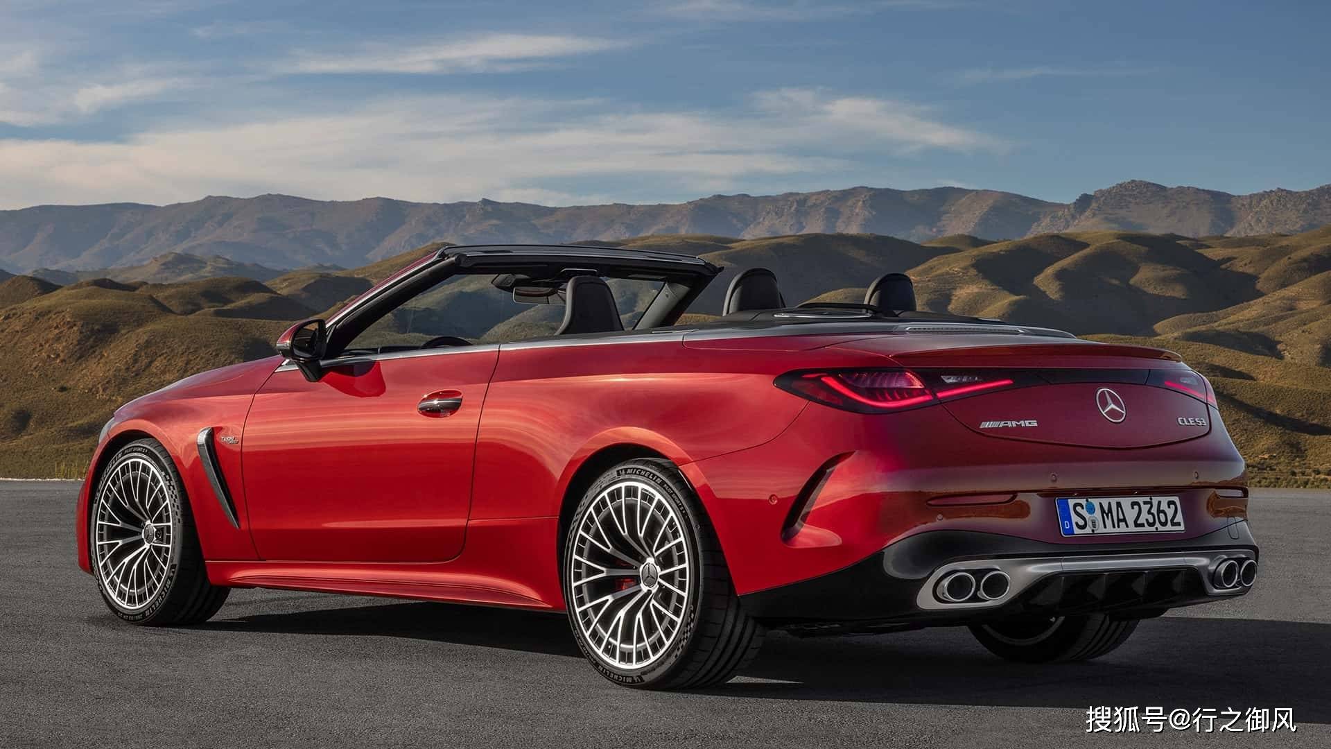 沐风者:2025 梅赛德斯-amg cle53 敞篷车
