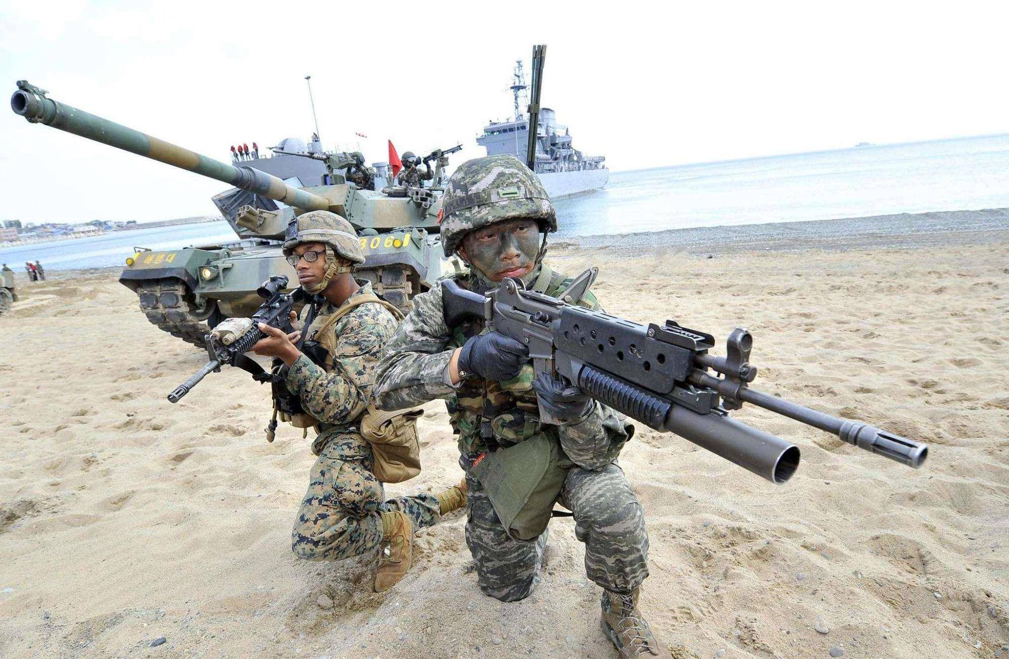 韩国终于对美国强硬了一次,拒绝承担50亿军费