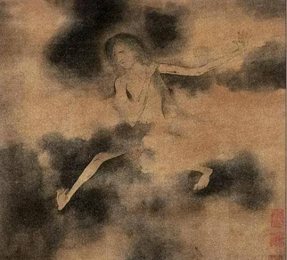 清朝画家天生绿瞳,自称能见鬼,还将样子画了下来,流传至今