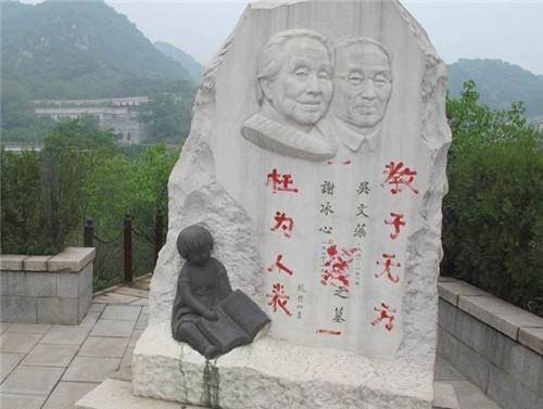 冰心去世后,孙子为何在她墓碑上写"教子无方,枉为人表"8个字_吴平