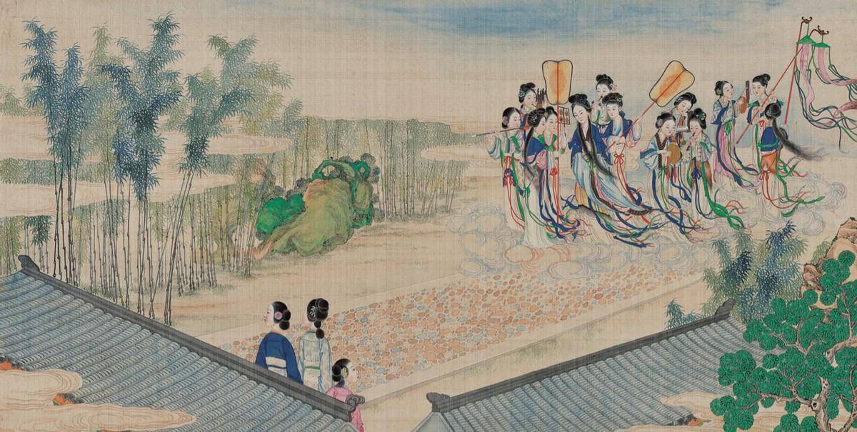 白雪红梅,相映成辉,从《红楼梦》雪梅图探析薛宝琴,邢岫烟形象