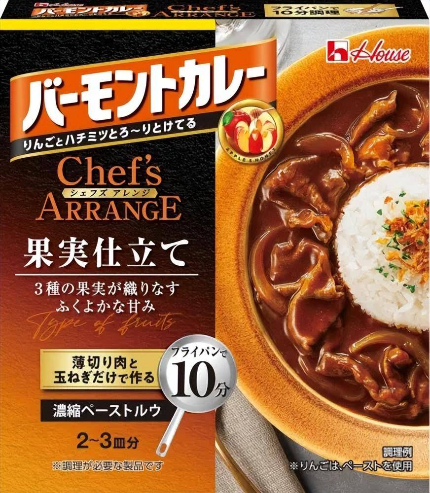 vermont curry chefs arrange;图片来源:好侍食品推出这款产品,是