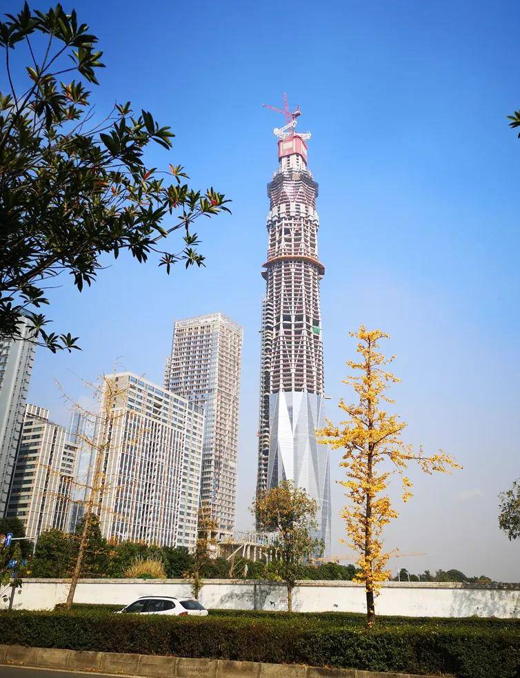 成都绿地468项目新进展:局部复工