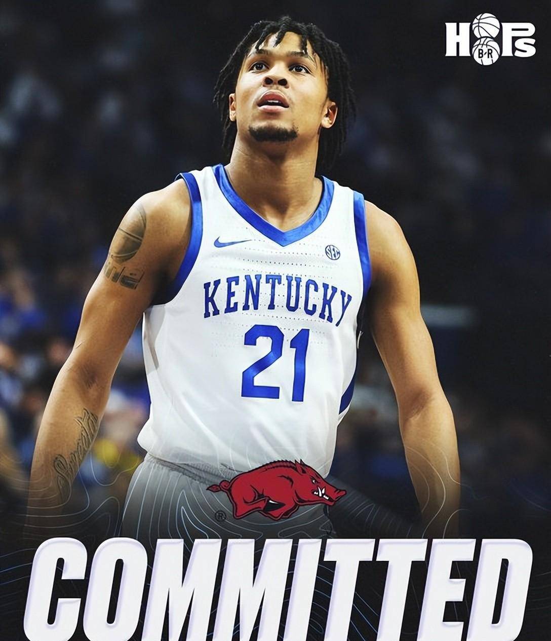 肯塔基新人控卫dj-瓦格纳将跟随卡利帕里转学至ncaa阿肯色大学