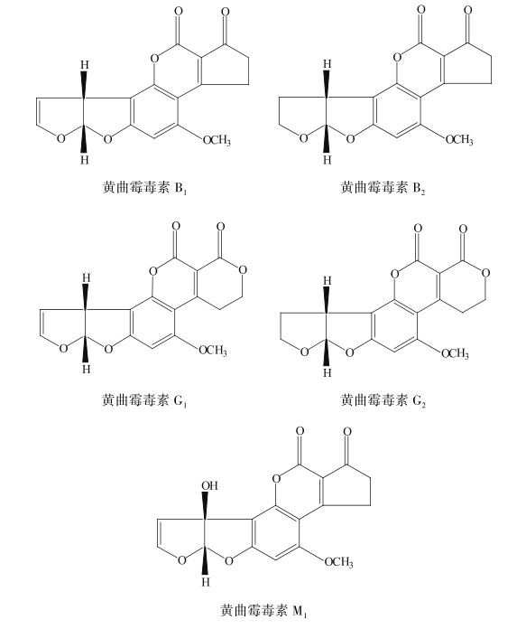 真菌性食物中毒-黄曲霉毒素_污染_毒性_结构
