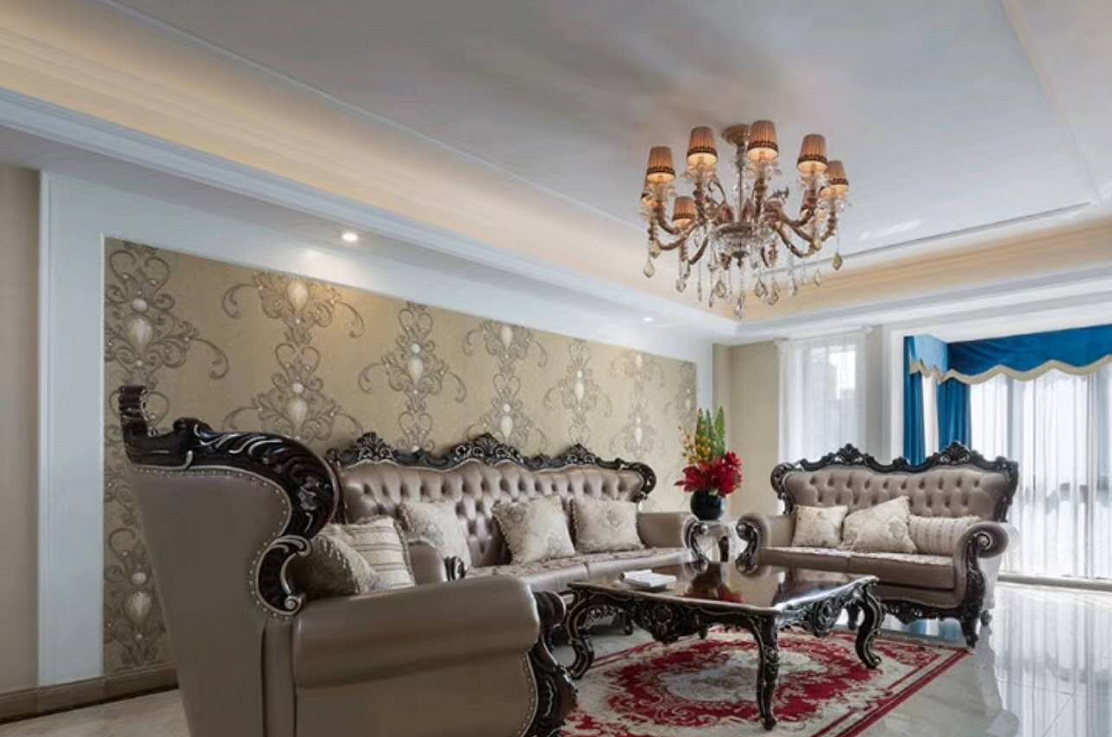 晒晒老爸花54w装修的新房,餐厅的罗马柱太霸气了,大家看值吗?