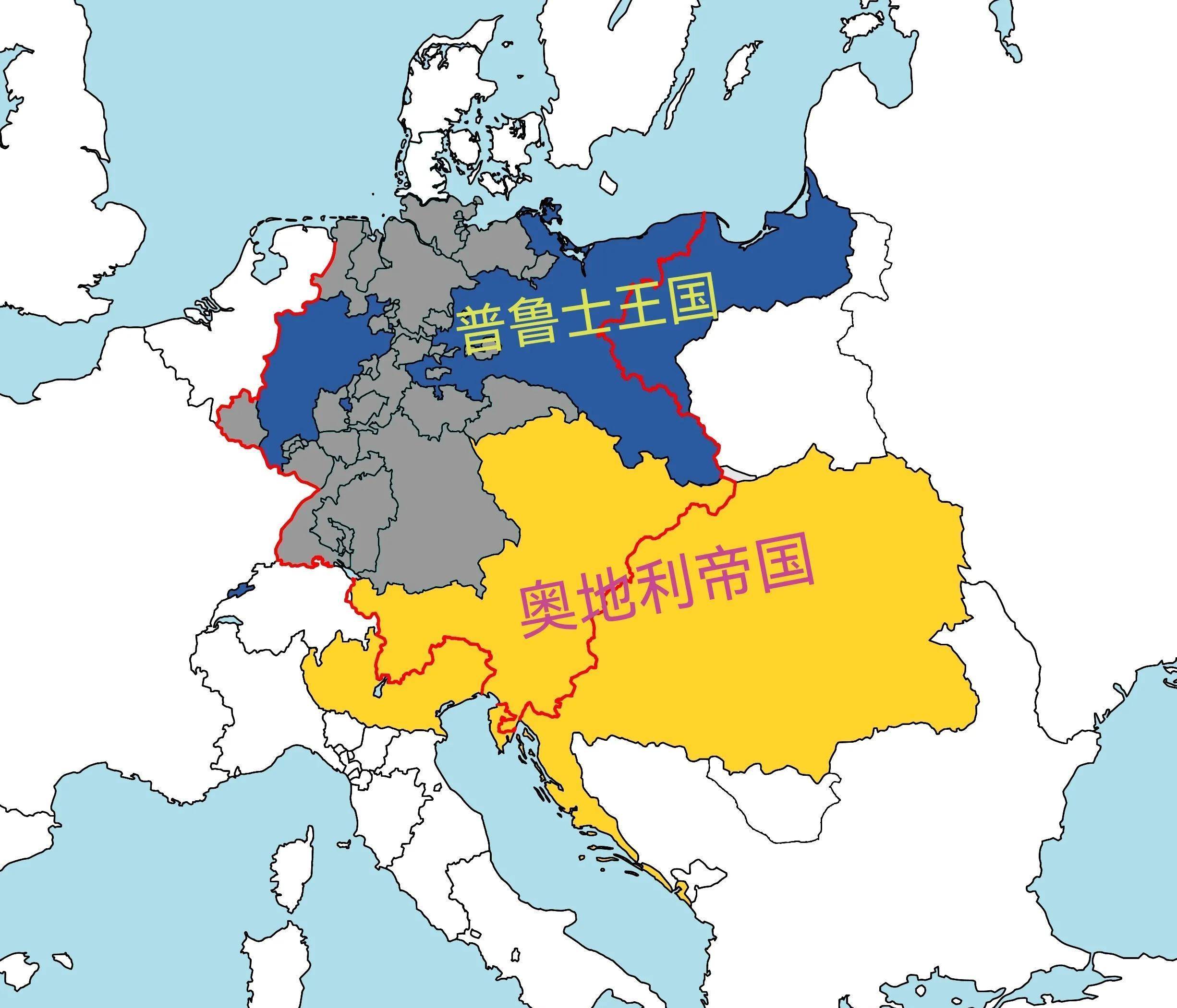 普鲁士统一德国,为何把奥地利除在外?