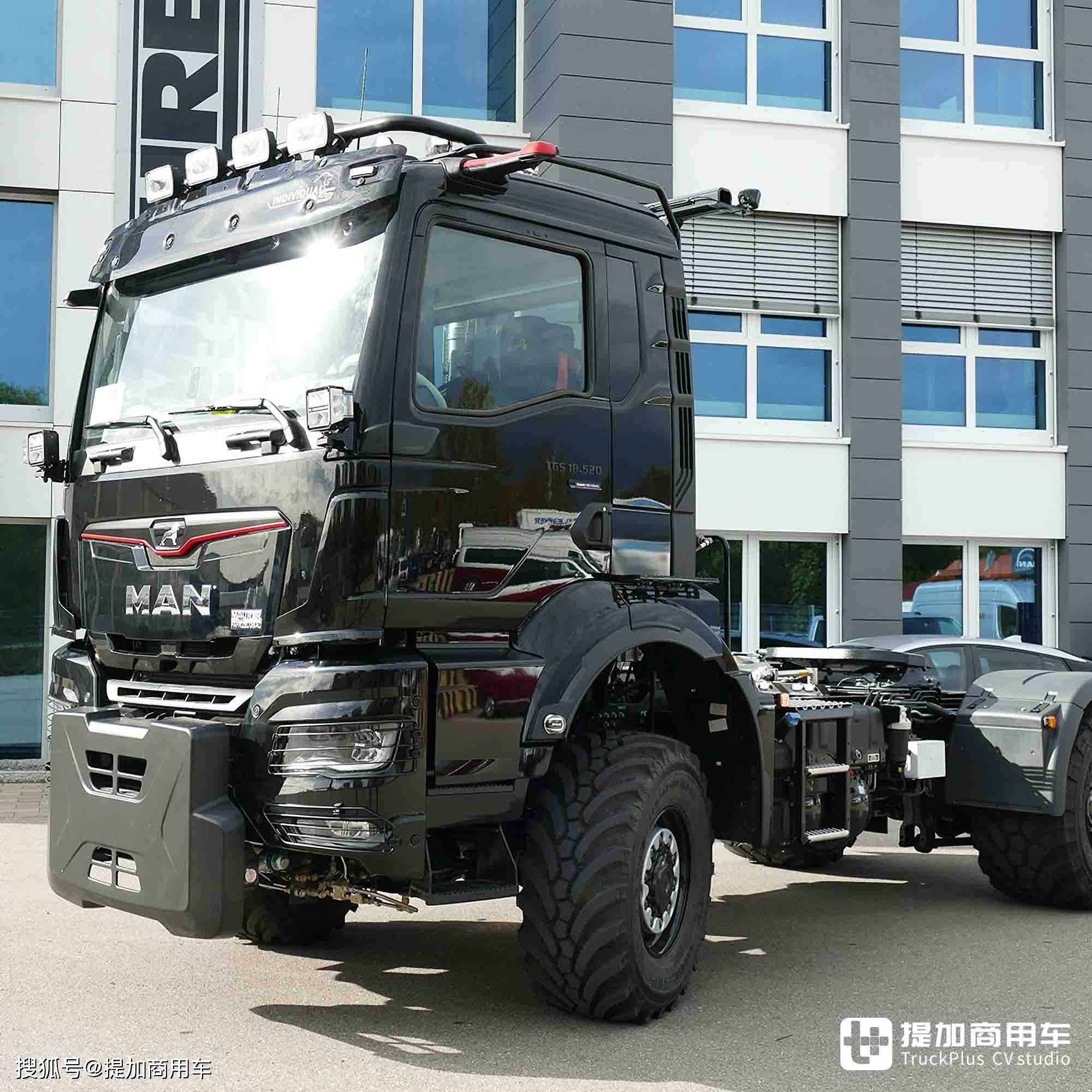 变身拖拉机,电力工程车等,带你看"托尼老师"改装的曼恩卡车