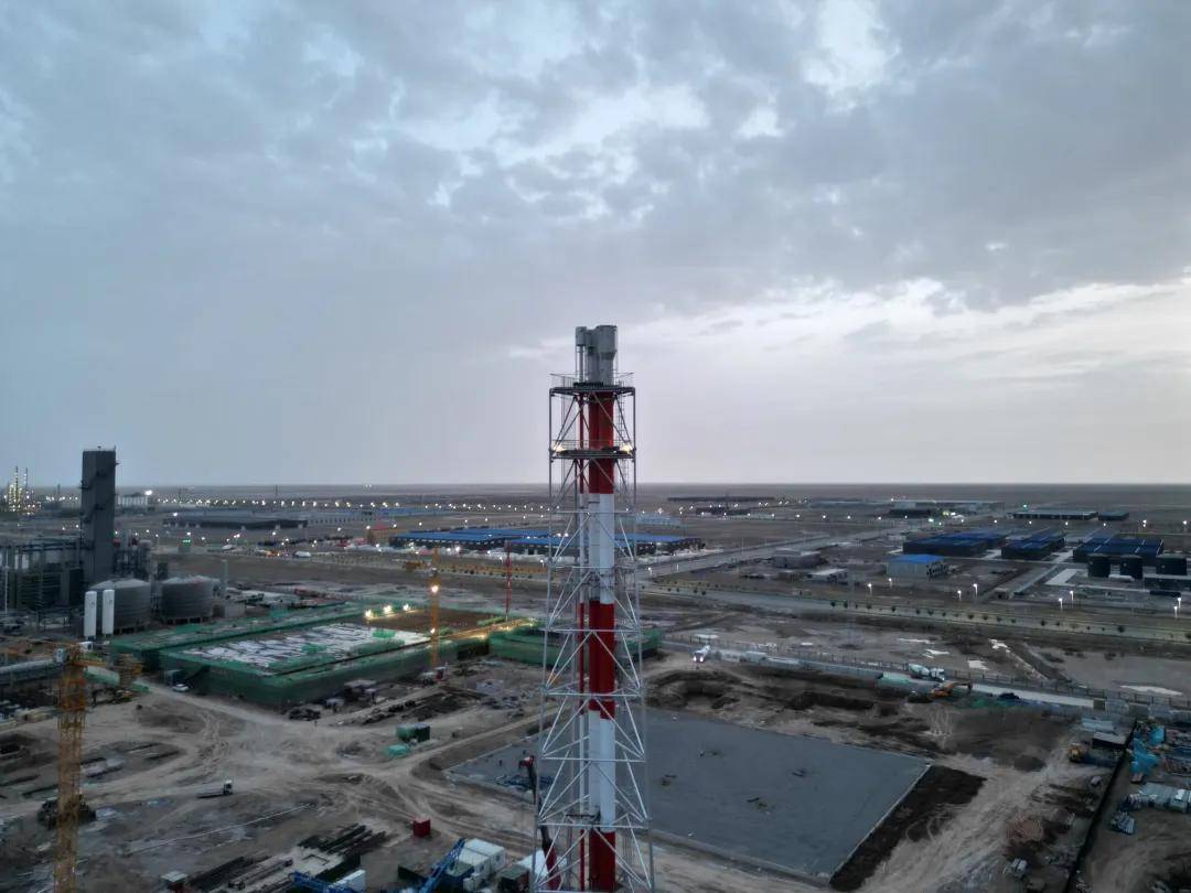 新疆新冀能源煤化工项目完成又一重要节点_火炬_工作_合肥